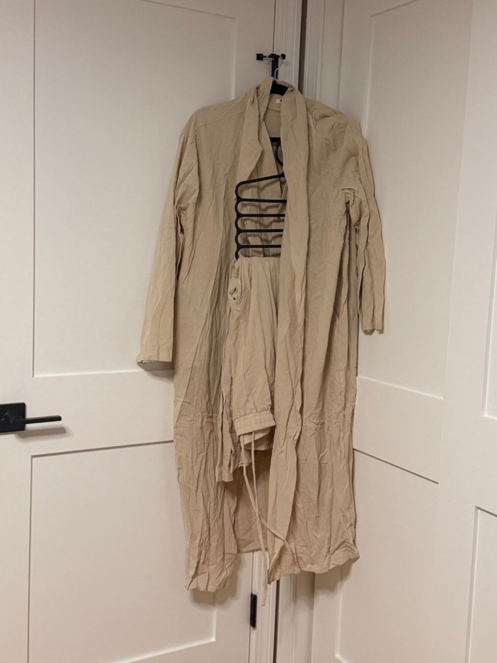 Men's Beige light weight matching set *NEVER WORN***